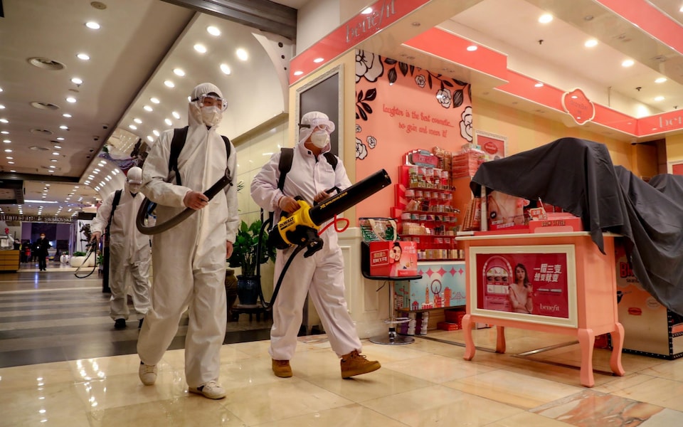 Shopping centre in Wuhan